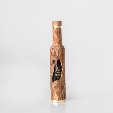 Olive Wood Bottle 250 ml: Tree Hallow Design
